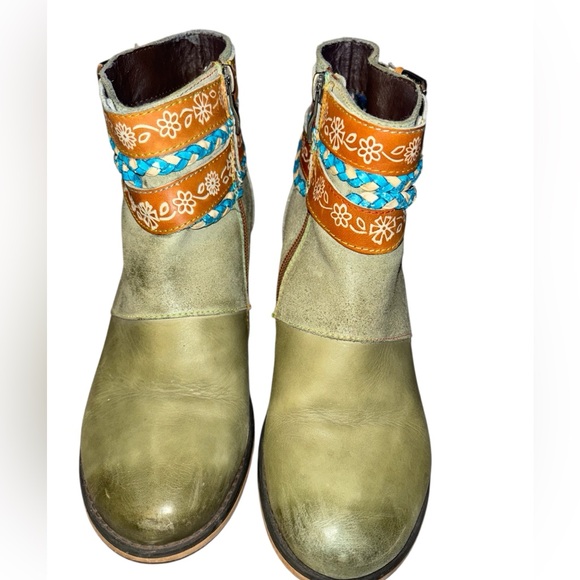 Socofy Boho ankle Boots 8/38 - Picture 5 of 9